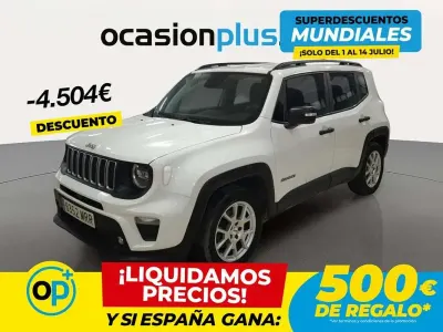 Usado Jeep Renegade Altitude 131 CV (96 kW) 2024 Blanco SUV