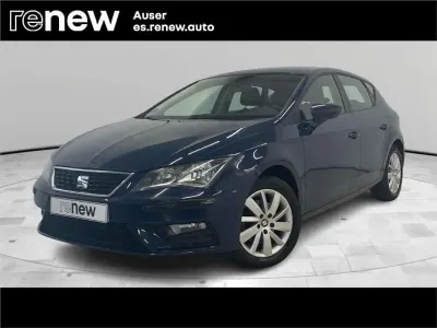 Usado Seat Leon Reference 110 CV (80 kW) 2017 Azul Utilitario