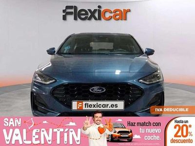 Usado Ford Focus ST-Line X 125 CV (91 kW) 2023 Azul Berlina