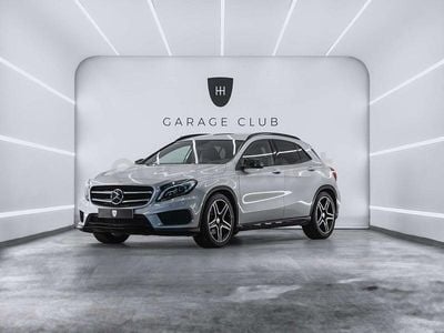 Usado Mercedes GLA220 AMG line 170 CV (125 kW) 2014 Granate SUV