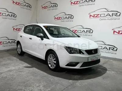 Usado Seat Ibiza Reference 90 CV (66 kW) 2017 Blanco Berlina