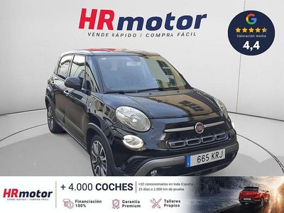 Usado Fiat 500L Cross 105 CV (77 kW) 2018 Negro Monovolumen