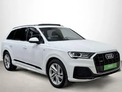 Usado Audi Q7 S-Line 231 CV (169 kW) 2022 Blanco SUV