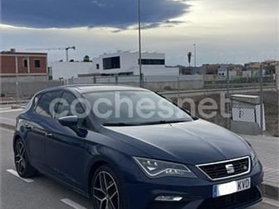 Usado Seat Leon FR 150 CV (110 kW) 2019 Azul Berlina