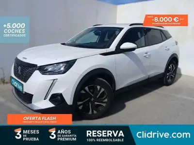 Usado Peugeot 2008 Allure 110 CV (80 kW) 2021 Blanco SUV