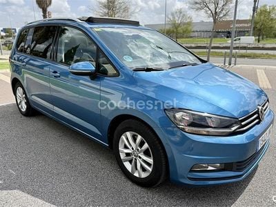 Usado VW Touran Advance 115 CV (84 kW) 2016 Azul Monovolumen