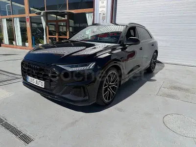 Usado Audi Q8 S-Line 286 CV (210 kW) 2022 Negro SUV