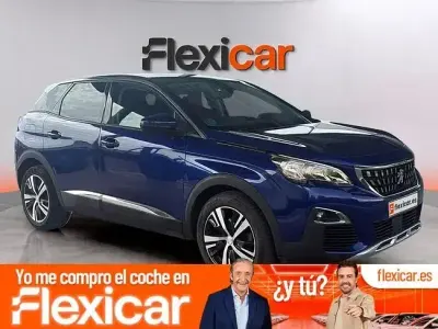 Usado Peugeot 3008 Allure 130 CV (95 kW) 2018 Azul SUV