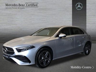 Usado Mercedes A250 AMG line 218 CV (160 kW) 2023 Plateado Berlina