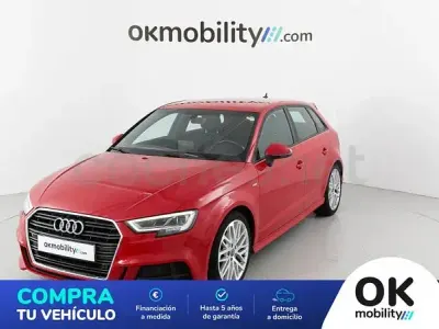 Usado Audi A3 S-Line 150 CV (110 kW) 2019 Rojo Berlina