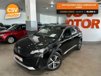 Usado Peugeot 3008 Allure 225 CV (165 kW) 2023 Negro SUV