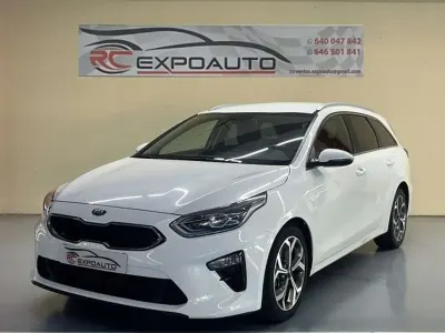 Usado Kia Ceed 120 CV (88 kW) 2021 Blanco Utilitario