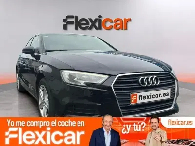 Usado Audi A3 116 CV (85 kW) 2018 Negro Berlina