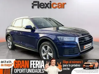 Usado Audi Q5 163 CV (119 kW) 2017 Azul SUV