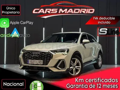 Usado Audi Q3 Sportback S-Line 150 CV (110 kW) 2021 Gris / plata SUV
