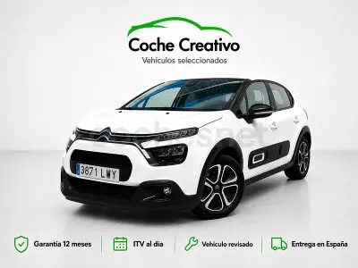 Usado Citroën C3 Feel 102 CV (75 kW) 2022 Blanco Utilitario