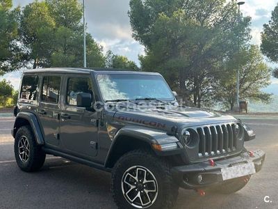 Usado Jeep Wrangler Unlimited Rubicon 284 CV (208 kW) 2019 Gris / plata SUV