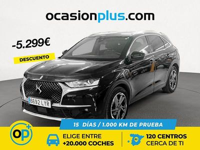Negro Usado 2022 DS Automobiles DS7 Crossback Bastille Plus SUV | 21.690 € (Precio justo)