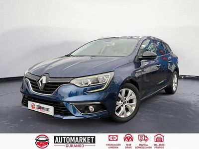 Usado Renault Mégane GrandTour Zen 115 CV (84 kW) 2019 Azul Familiar