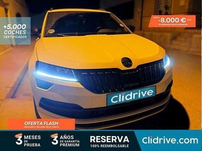 Usado Skoda Karoq SportLine 150 CV (110 kW) 2021 Blanco SUV
