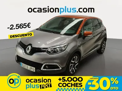 Usado Renault Captur Zen 90 CV (66 kW) 2016 Gris SUV