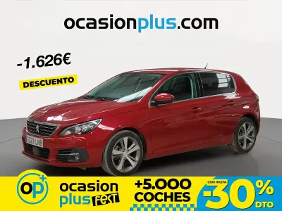 Usado Peugeot 308 Allure 100 CV (73 kW) 2021 Rojo Berlina