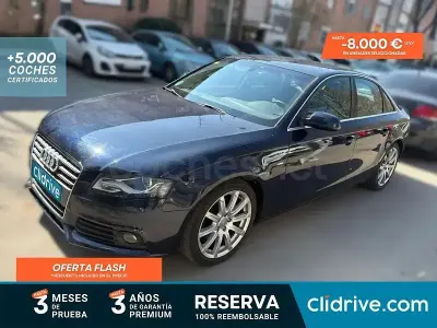 Begagnad Audi A4 Premium 160 HK (117 kW) 2010 Blå Sedan