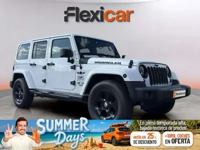 Usado Jeep Wrangler Sahara 200 CV (147 kW) 2018 Blanco SUV