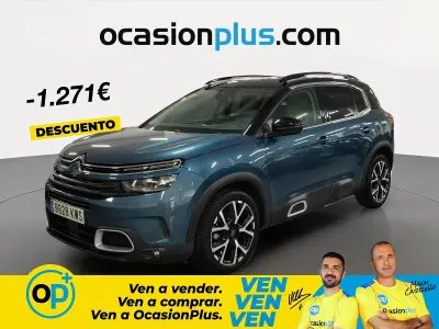 Usado Citroën C5 Aircross Feel 131 CV (96 kW) 2019 Azul SUV