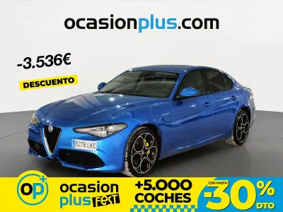 Usado Alfa Romeo Giulia Veloce 210 CV (154 kW) 2020 Azul Berlina