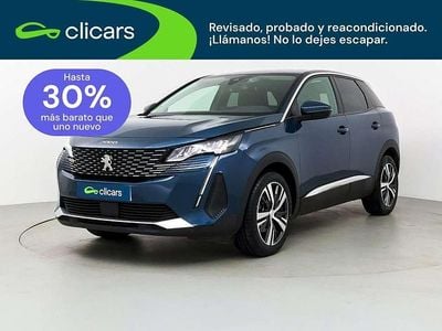 Usado Peugeot 3008 Allure 131 CV (96 kW) 2021 Azul SUV