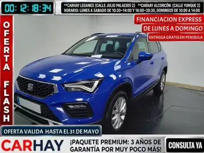 Usado Seat Ateca Style 150 CV (110 kW) 2020 Azul SUV