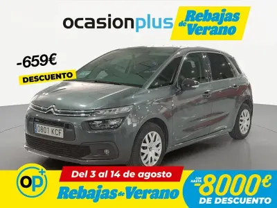 Usado Citroën C4 Picasso First 110 CV (80 kW) 2017 Gris / plata Monovolumen