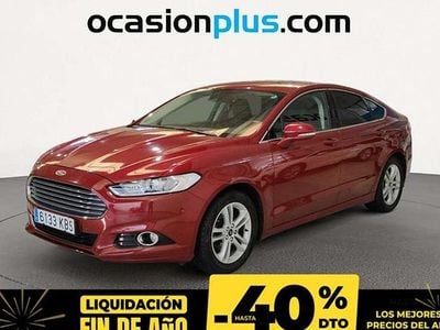 Rojo Usado 2017 Ford Mondeo Titanium Berlina | 16.490 € (Precio justo)
