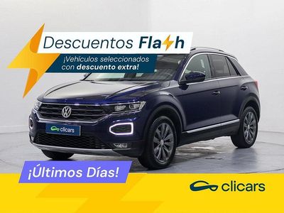 Usado VW T-Roc Sport 150 CV (110 kW) 2020 Azul SUV