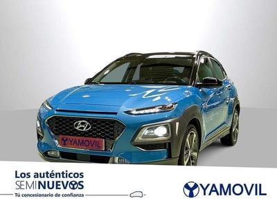 Usado Hyundai Kona Style 177 CV (130 kW) 2018 Azul SUV