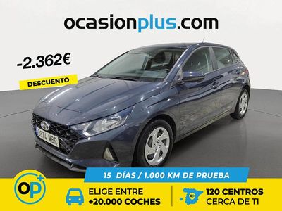 Usado Hyundai i20 100 CV (73 kW) 2022 Gris Berlina