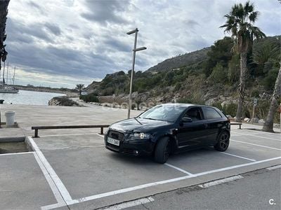 Usado Audi A3 Attraction 115 CV (84 kW) 2005 Negro Berlina