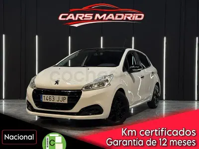 Usado Peugeot 208 Access 75 CV (55 kW) 2015 Blanco Utilitario