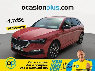 Usado Skoda Scala First Edition 150 CV (110 kW) 2019 Rojo Utilitario