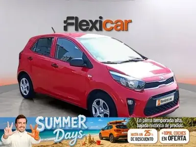 Usado Kia Picanto 67 CV (49 kW) 2018 Rojo Utilitario