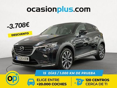 Negro Usado 2018 Mazda CX-3 SUV | 13.950 € (Precio justo)