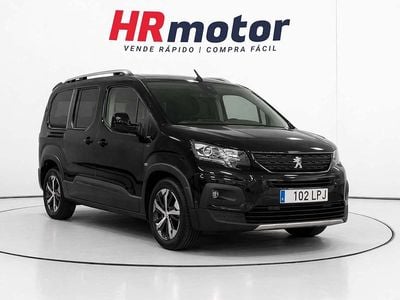 Usado Peugeot Rifter GT 132 CV (97 kW) 2021 Negro Monovolumen