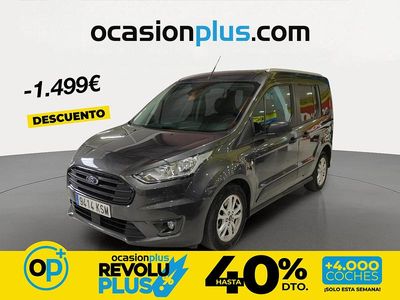 Usado Ford Transit Connect Trend 100 CV (73 kW) 2018 Gris Monovolumen