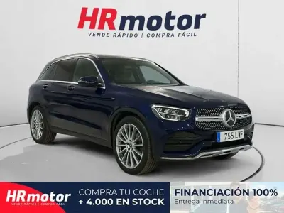 Usado Mercedes GLC220 194 CV (142 kW) 2022 Azul SUV