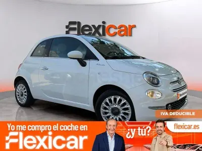 Usado Fiat 500C Dolcevita 70 CV (51 kW) 2022 Blanco Descapotable