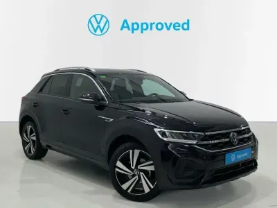 Usado VW T-Roc R-line 150 CV (110 kW) 2022 Negro SUV