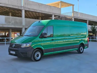 Usado VW Crafter 140 CV (102 kW) 2021 Verde Van