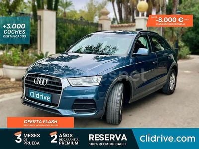 Usado Audi Q3 Attraction 150 CV (110 kW) 2016 Azul SUV