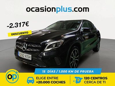 Usado Mercedes GLA220 177 CV (130 kW) 2018 Negro SUV